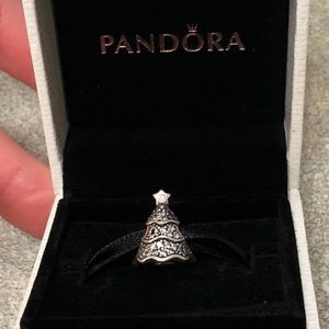 Pandora Christmas tree charm in original box